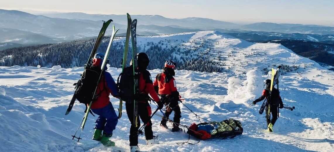 Naczelnik Beskidzkiej Grupy GOPR: od poczatku sezonu zimowego prawie 1300 wypadków w Beskidach
