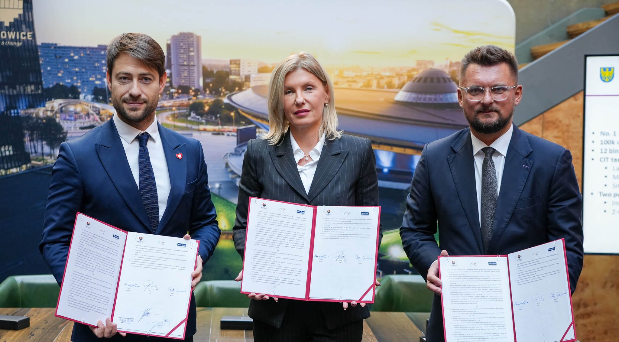 Katowice zacieśniają współpracę z Tajwanem. W stolicy Górnośląsko-Zagłębiowskiej Metropolii podpisano dwa listy intencyjne o współpracy