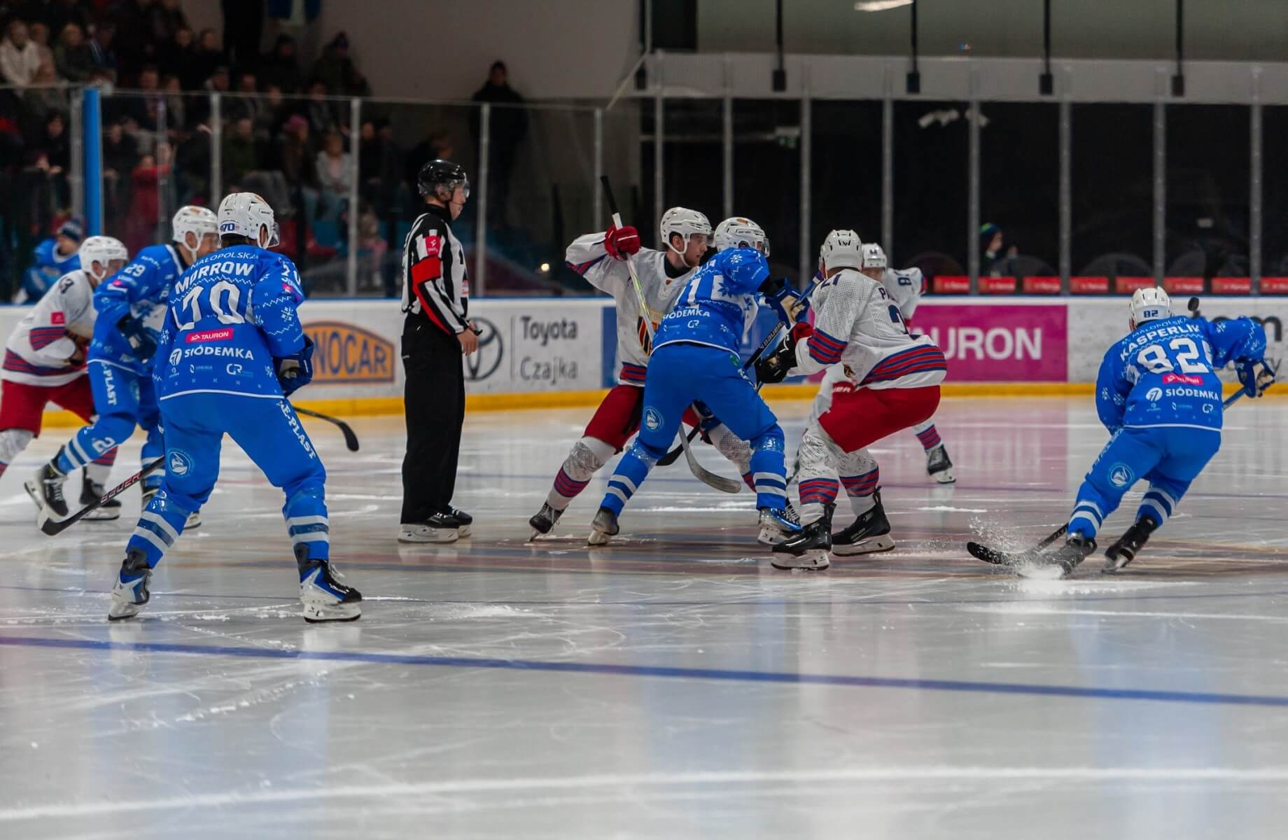 Przegrana po zaciętym spotkaniu