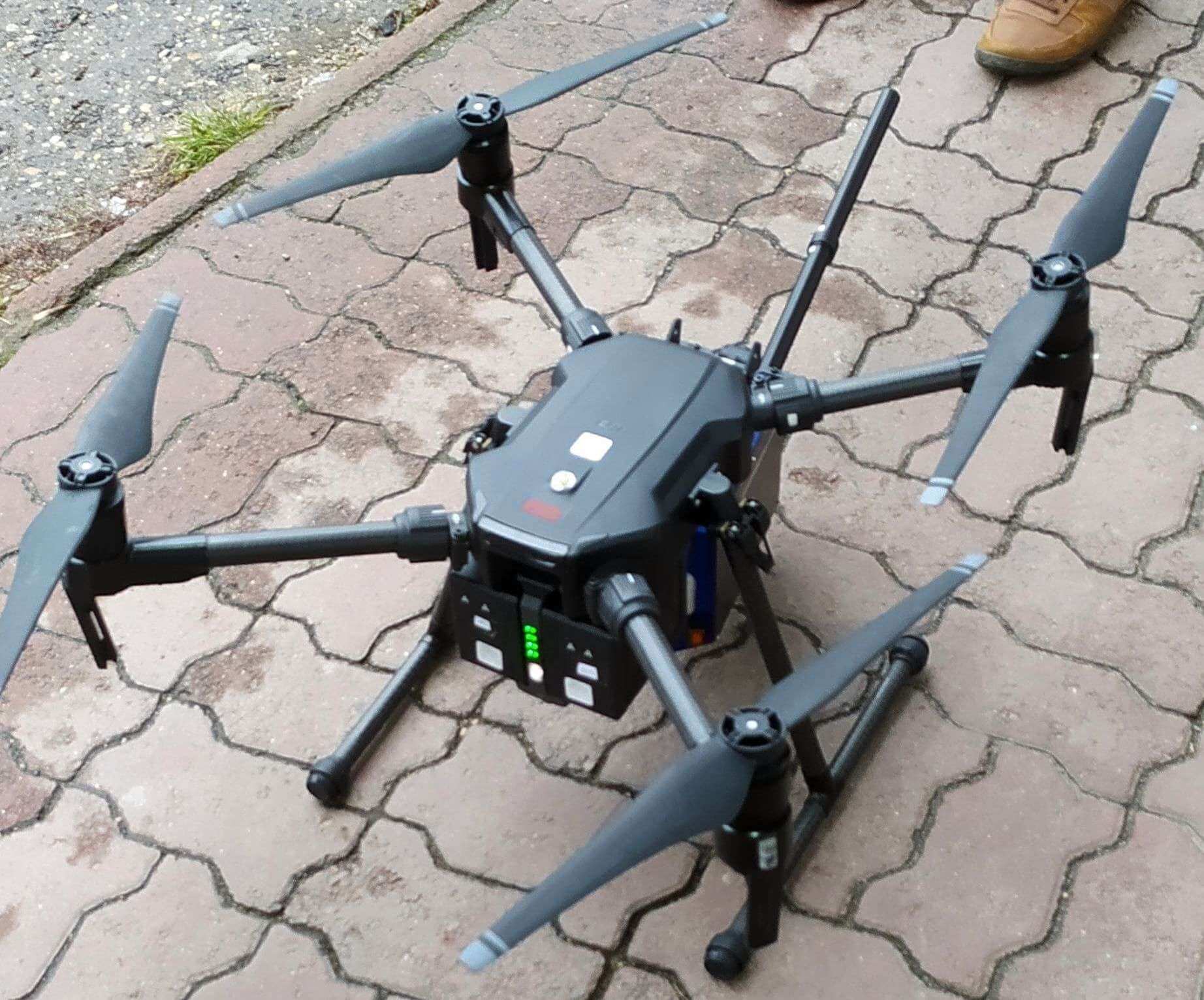 Drony nad Stradomiem