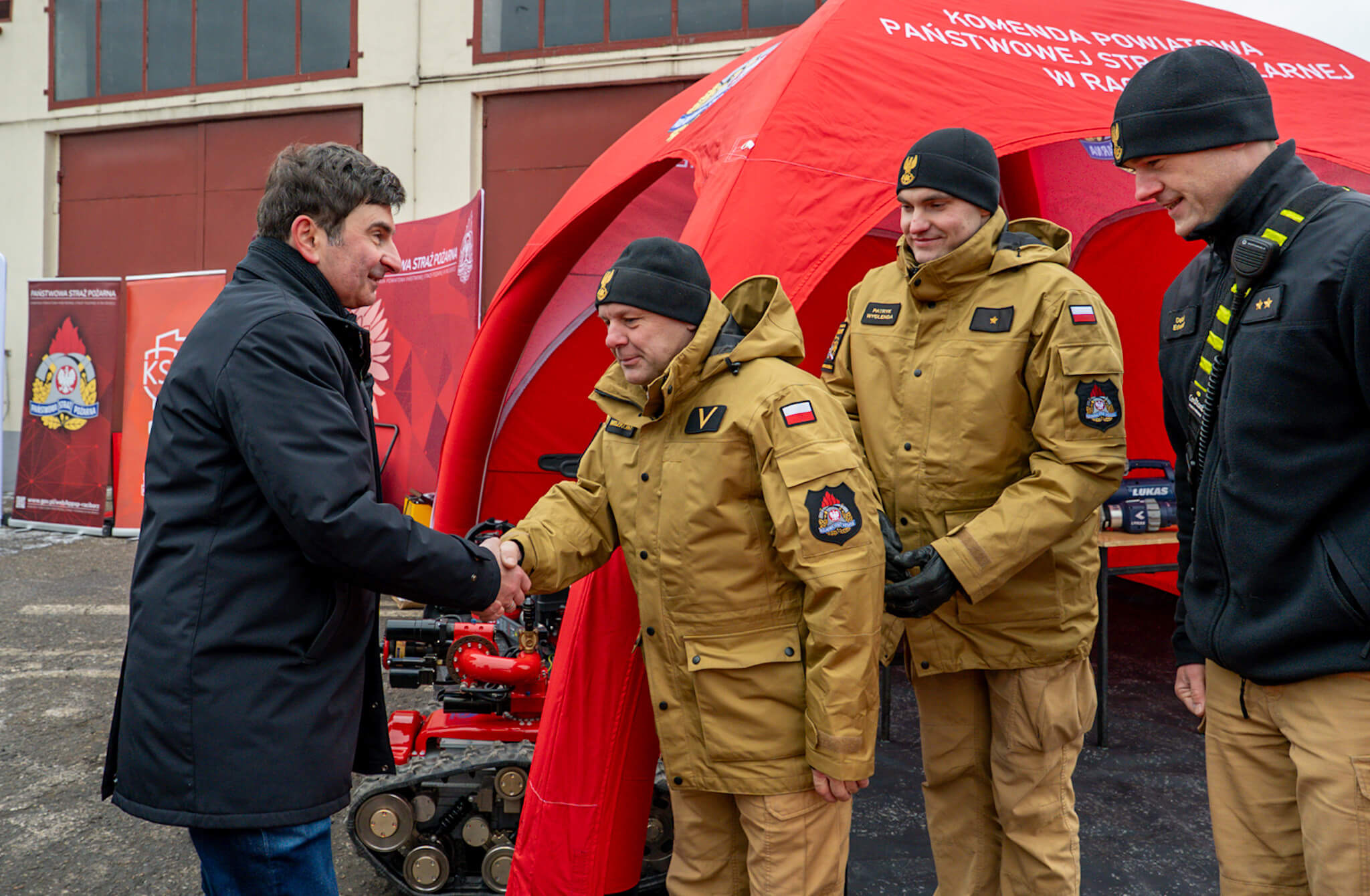 Nowoczesny sprzęt dla Powiatowego Zarządu Dróg i Komendy Powiatowej PSP w Raciborzu