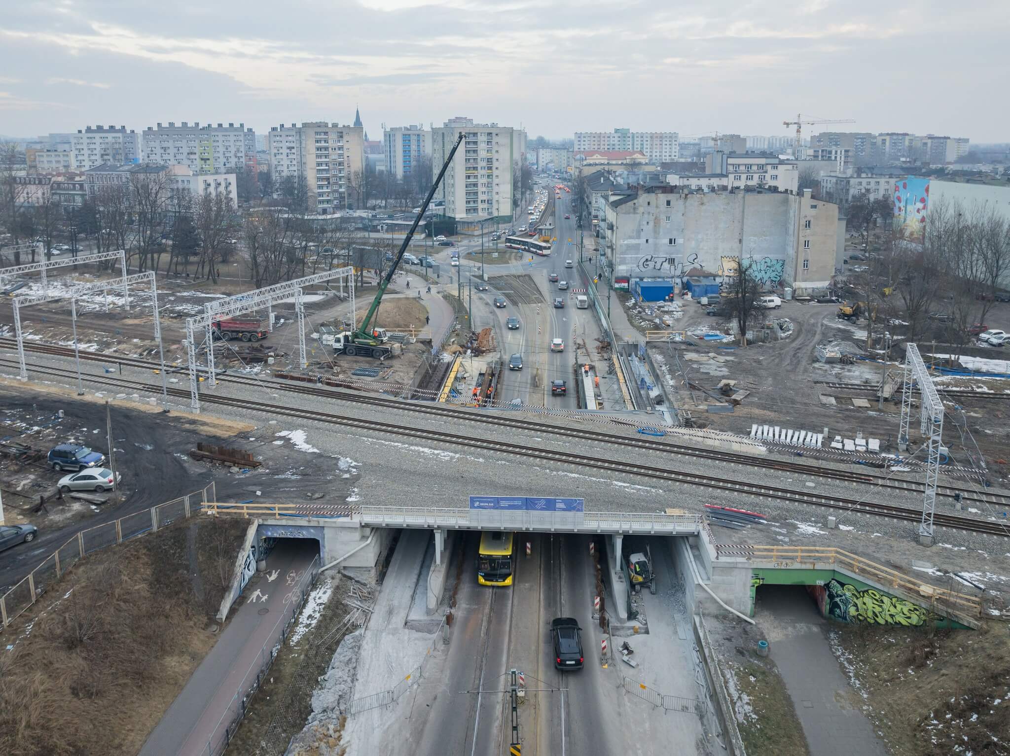 Sosnowiec: przejście pod dworcem kolejowym zostanie otwarte przed terminem!