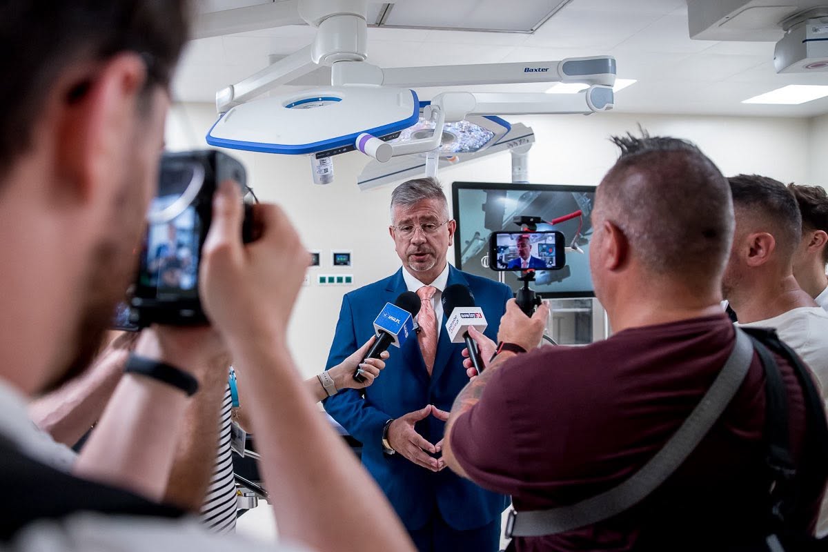 Szpital św. Barbary w Sosnowcu dzięki wsparciu z Krajowego Planu Odbudowy zmienia się na lepsze. Wideo