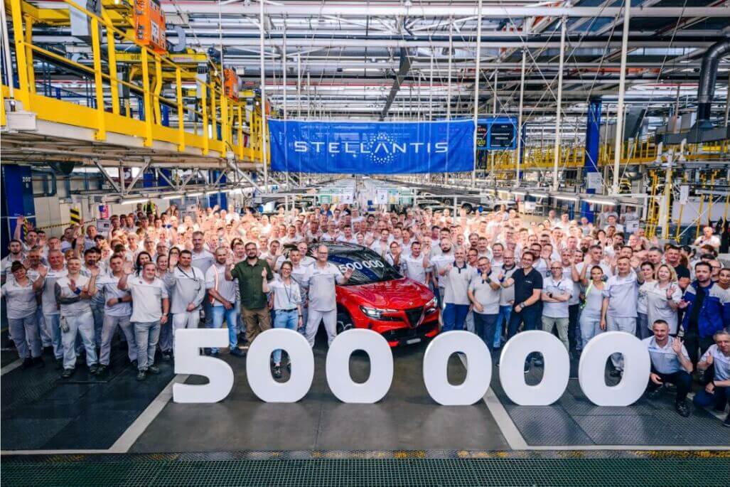 Zakład Stellantis w Tychach wyprodukował już pół miliona samochodów segmentu B-SUV, które trafiają na rynki całej Europy