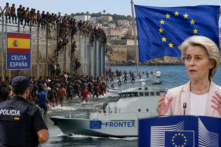 Von der Leyen: pomożemy Hiszpanii, ale może we wrześniu. Z migrantami niech sobie radzą sami?