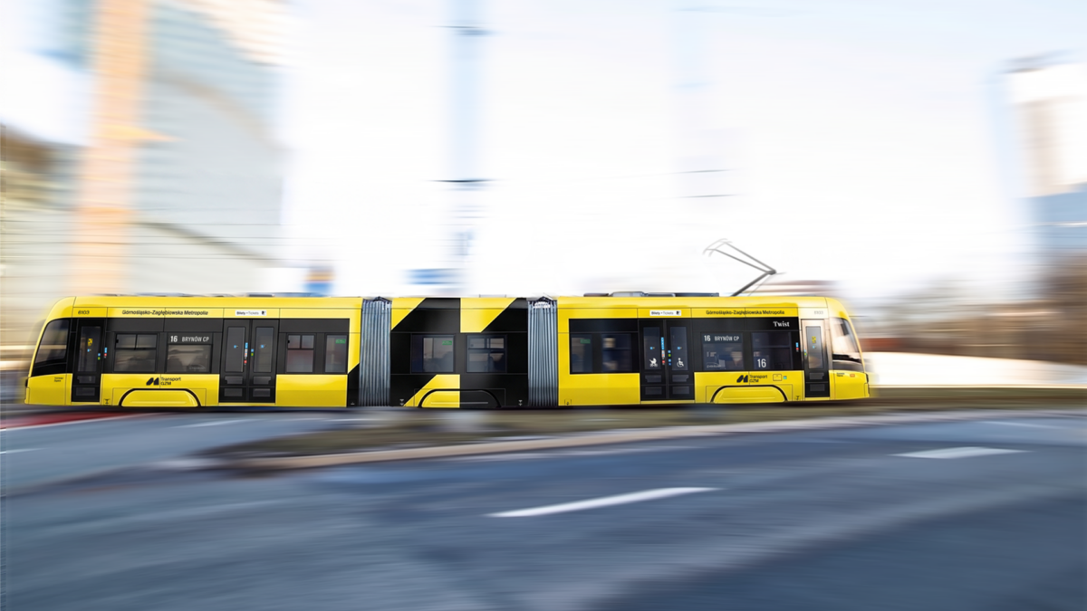 Tramwaje i pociągi Metrokolei dołączają do żółtej rodziny Transport GZM. Czerwone tramwaje odchodzą do historii!