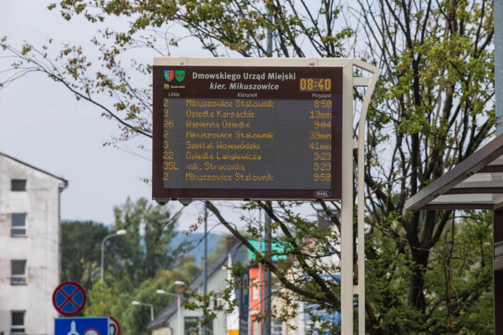 Bielsko‑Biała: 30 nowych tablic ITS