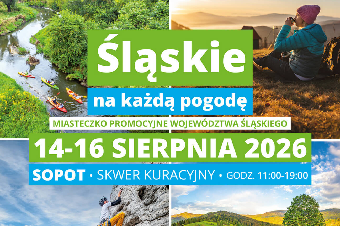 Akcja promocyjna Województwa  Śląskiego w Sopocie w długi sierpniowy weekend