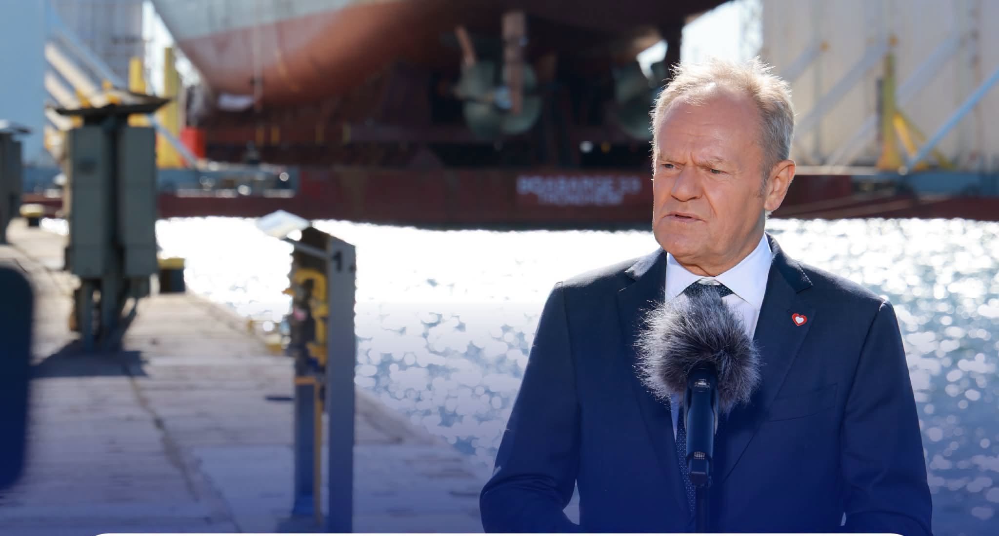 Tusk: będziemy morską potęgą. Nie waham się użyć tego słowa