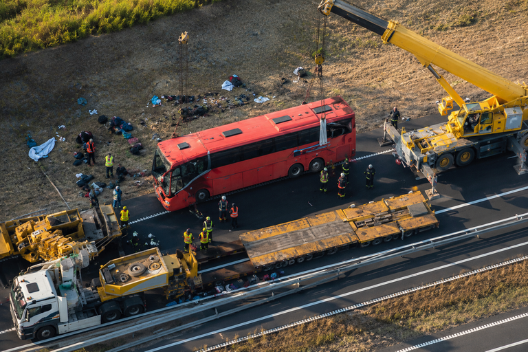 Tragiczny wypadek polskiego autokaru na Węgrzech. Wracali z pielgrzymki