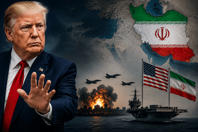 Trump zapowiadał atak na Iran. Nagle zmienił decyzję, dla dobra świata i dla dobra USA