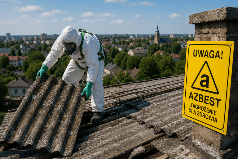 Gliwice chcą pozbyć się azbestu. Mieszkańcy będą mogli dostać pieniądze na jego usunięcie