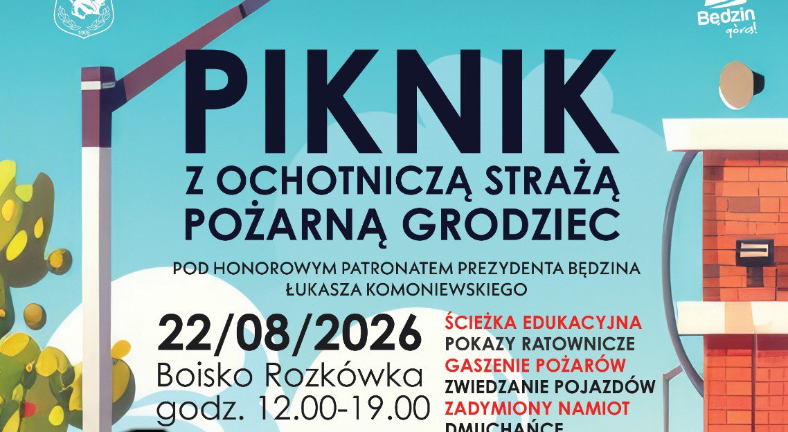 Strażacy zapraszają na piknik na Rozkówce. Będzie pokaz gaszenia pożarów i piana party