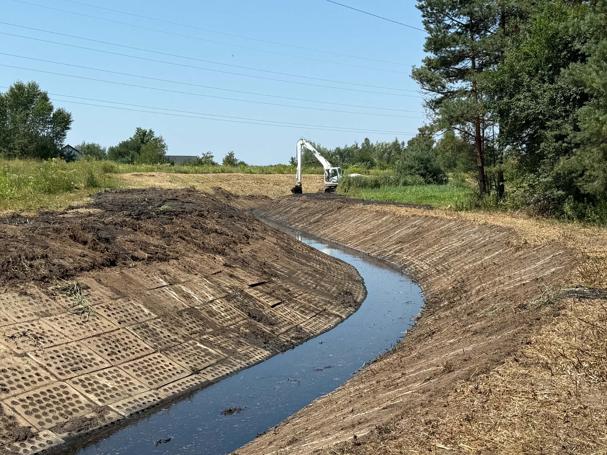 Trwają prace przy cieku Imielanka
